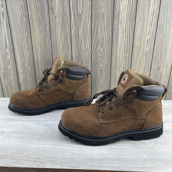 Brahma Owden Boots Men's Size 12 Soft Toe Work Boots  Oil & Slip Resistant - Picture 1 of 15